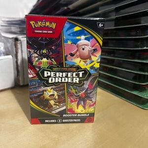 Pokemon Perfect Order Booster Bundle - Red, Black, Yellow, Blue